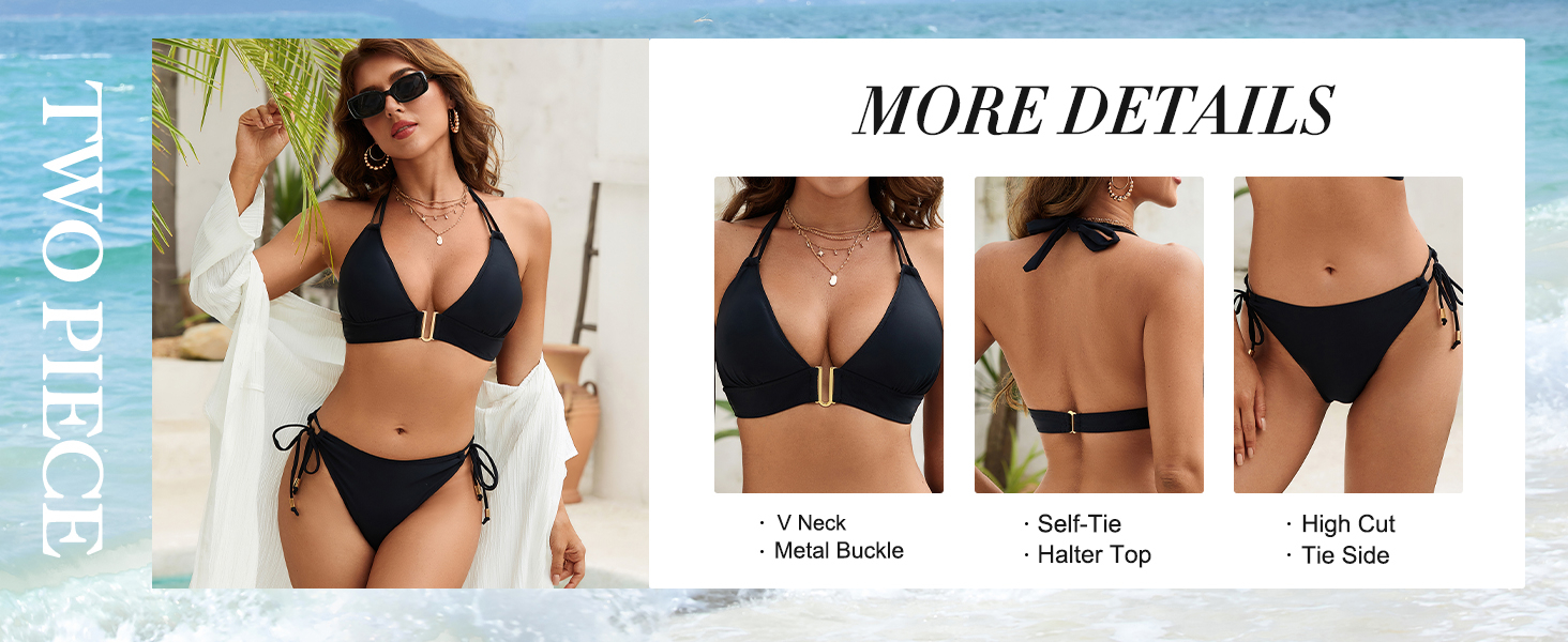 two piece swimsuit for women
