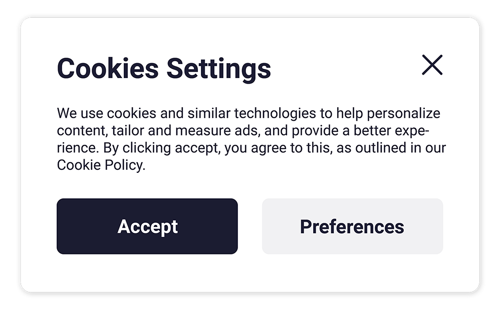 Cookie Popup